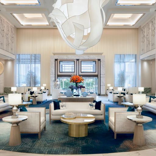 Crockfords Lobby, Resorts World Las Vegas